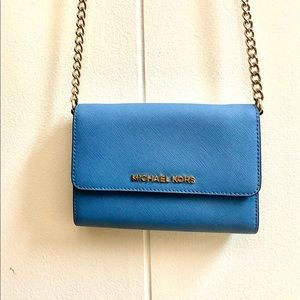 Michael Kors Jet Set Crossbody Purse Wallet
